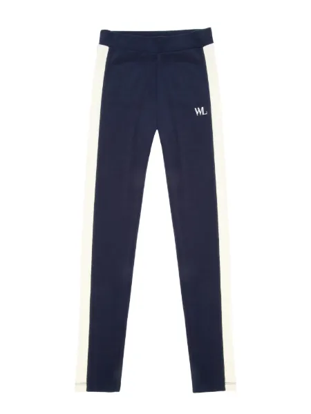 Bilde av WoolLand Ål tights kids Blue Ink
